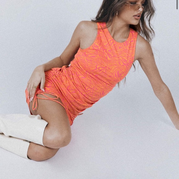 Princess Polly Motel Ardilla Mini Dress NWT - Picture 6 of 9